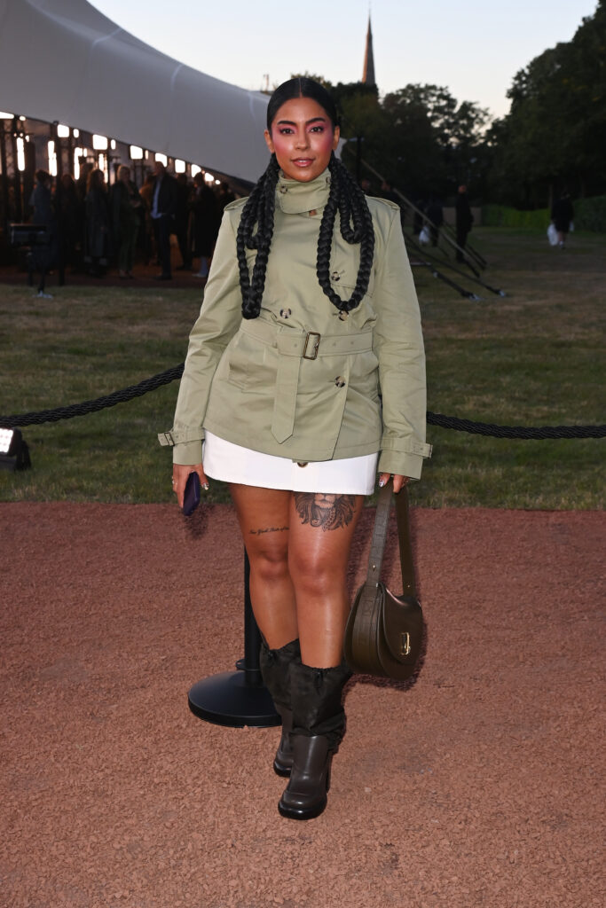 Jyoty attended Burberry in London