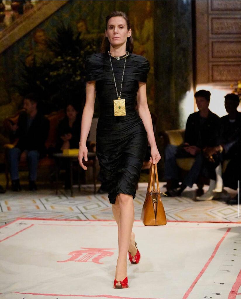 NINA walked for Versace in Milan