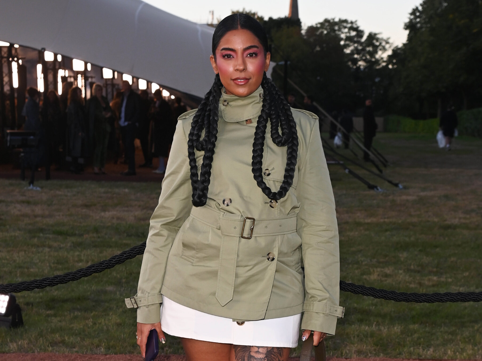 Jyoty attended Burberry in London